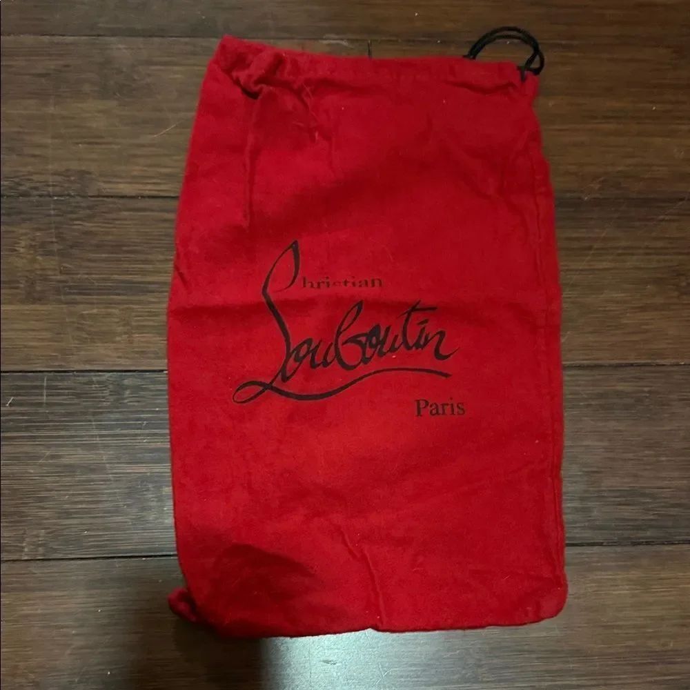 Christian Louboutin Signature Red Dust Bag - Drawstring